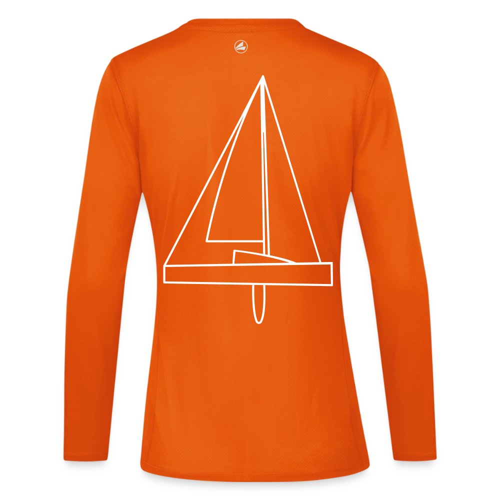 R-Boot - Techline LongSleeve Backbeat (w) - Neonorange