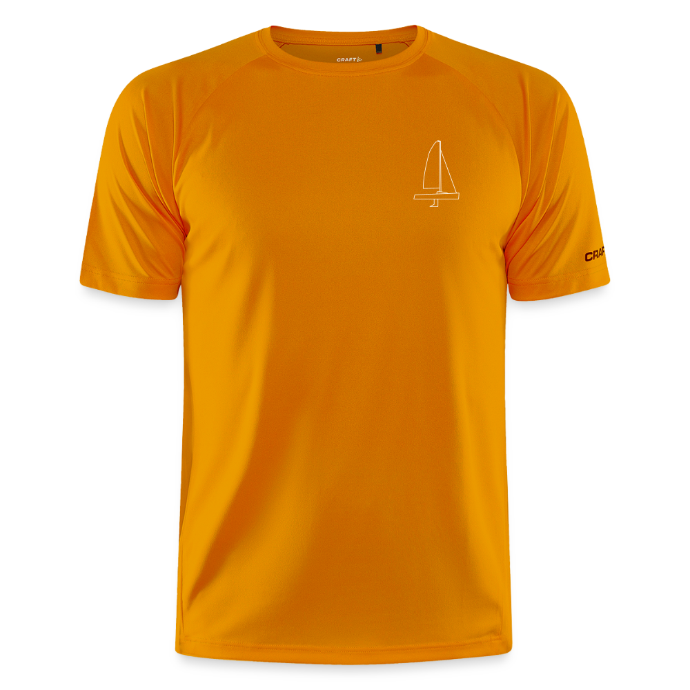 J70 - Techline Tee Frontmark (m) - Hellorange