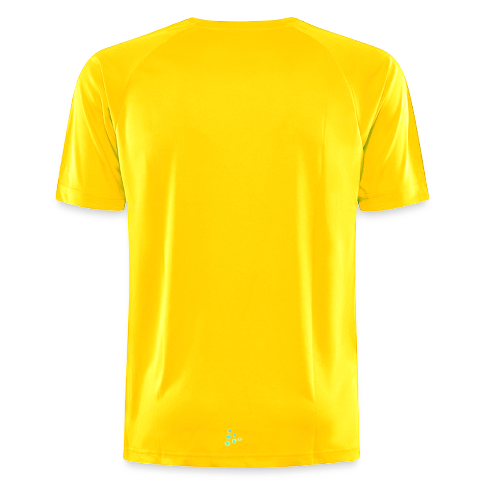 J70 - Techline Tee Frontmark (m) - Gelb