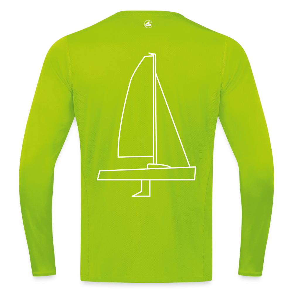 J70 - Techline LongSleeve Backbeat (m) - Neongrün