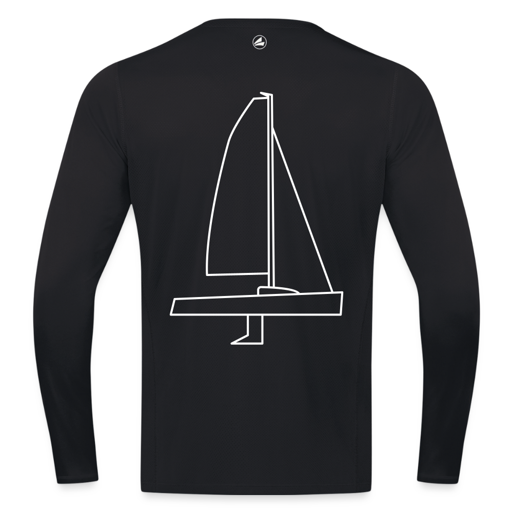 J70 - Techline LongSleeve Backbeat (m) - Schwarz