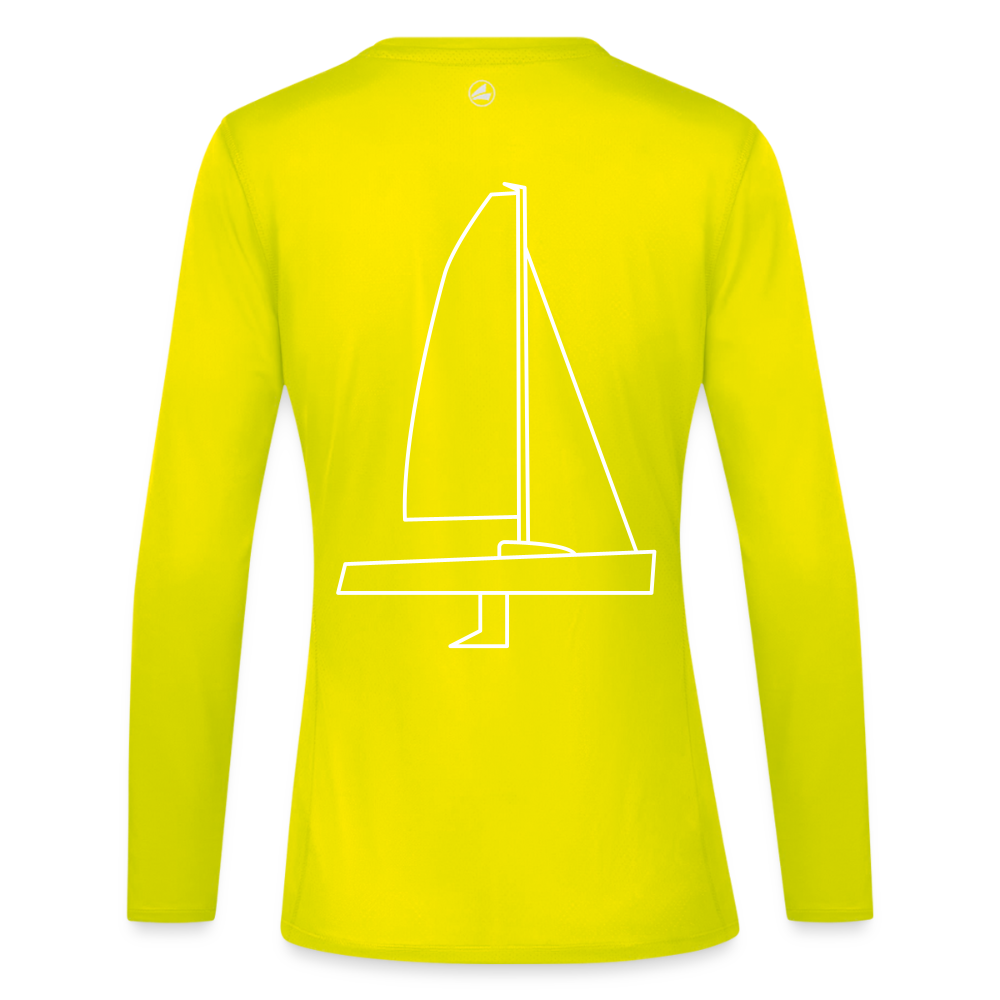 J70 - Techline LongSleeve Backbeat (w) - Neongelb