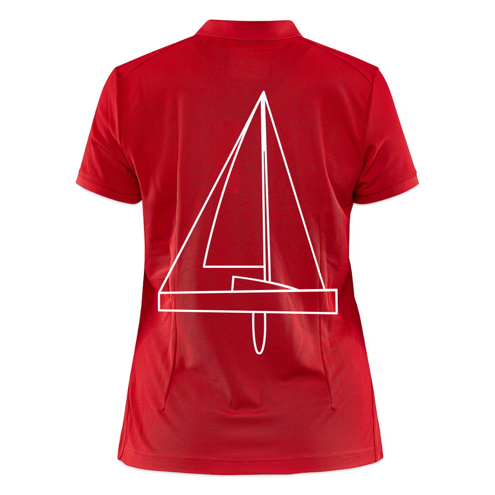 R-Boot - CrewPolo Backbeat (w) - Rot