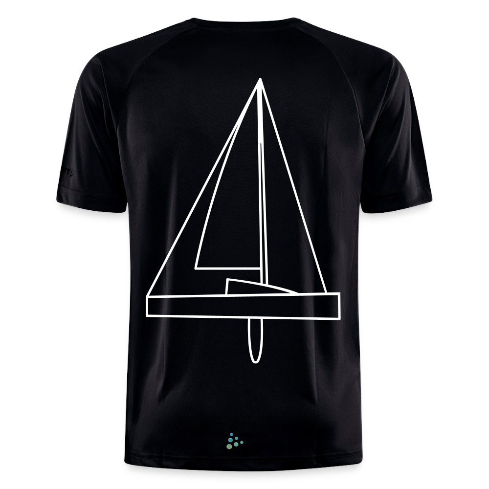 R-Boot - Techline Tee Backbeat (m) - Schwarz