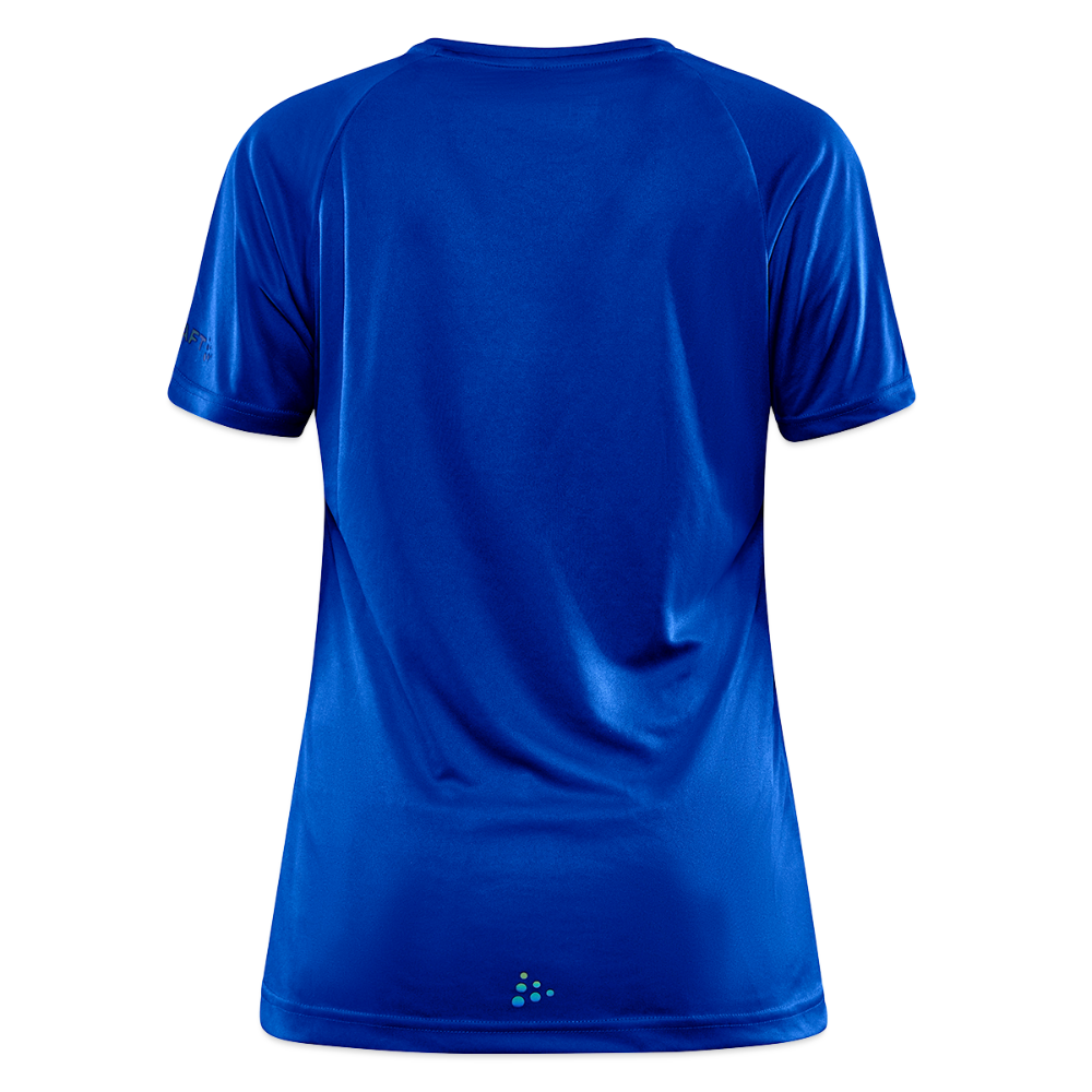 J70 - Techline Tee Frontmark (w) - Royalblau