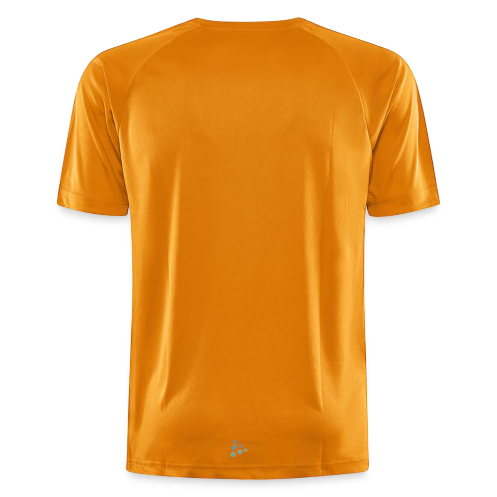 J70 - Techline Tee Frontmark (m) - Hellorange