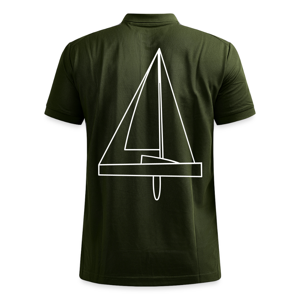 R-Boot - CrewPolo Backbeat (m) - Moosgrün