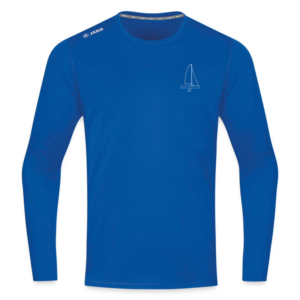 J70 - Techline LongSleeve Frontmark (m) - Royalblau
