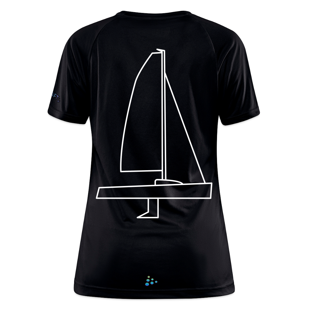 J70 - Techline Tee Backbeat (w) - Schwarz