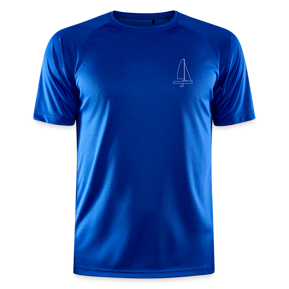 J70 - Techline Tee Frontmark (m) - Royalblau
