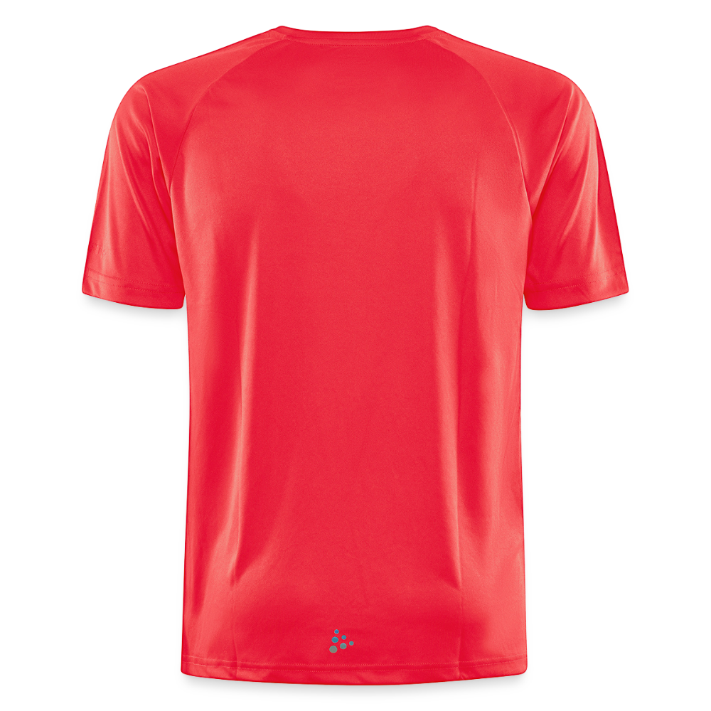 J70 - Techline Tee Frontmark (m) - Koralle