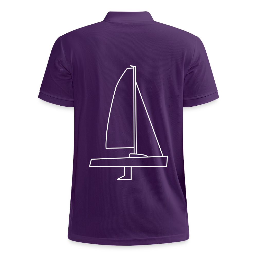 J70 - CrewPolo Backbeat (m) - Lila