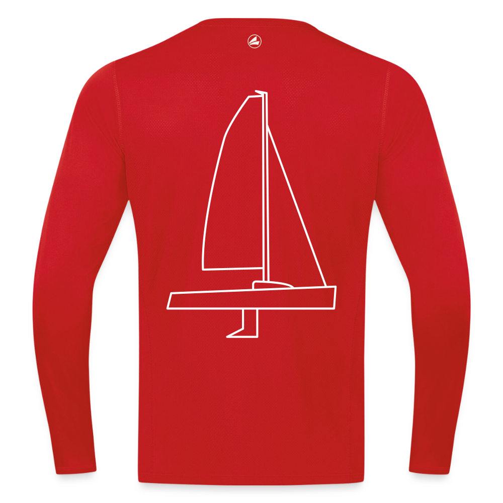 J70 - Techline LongSleeve Backbeat (m) - Rot