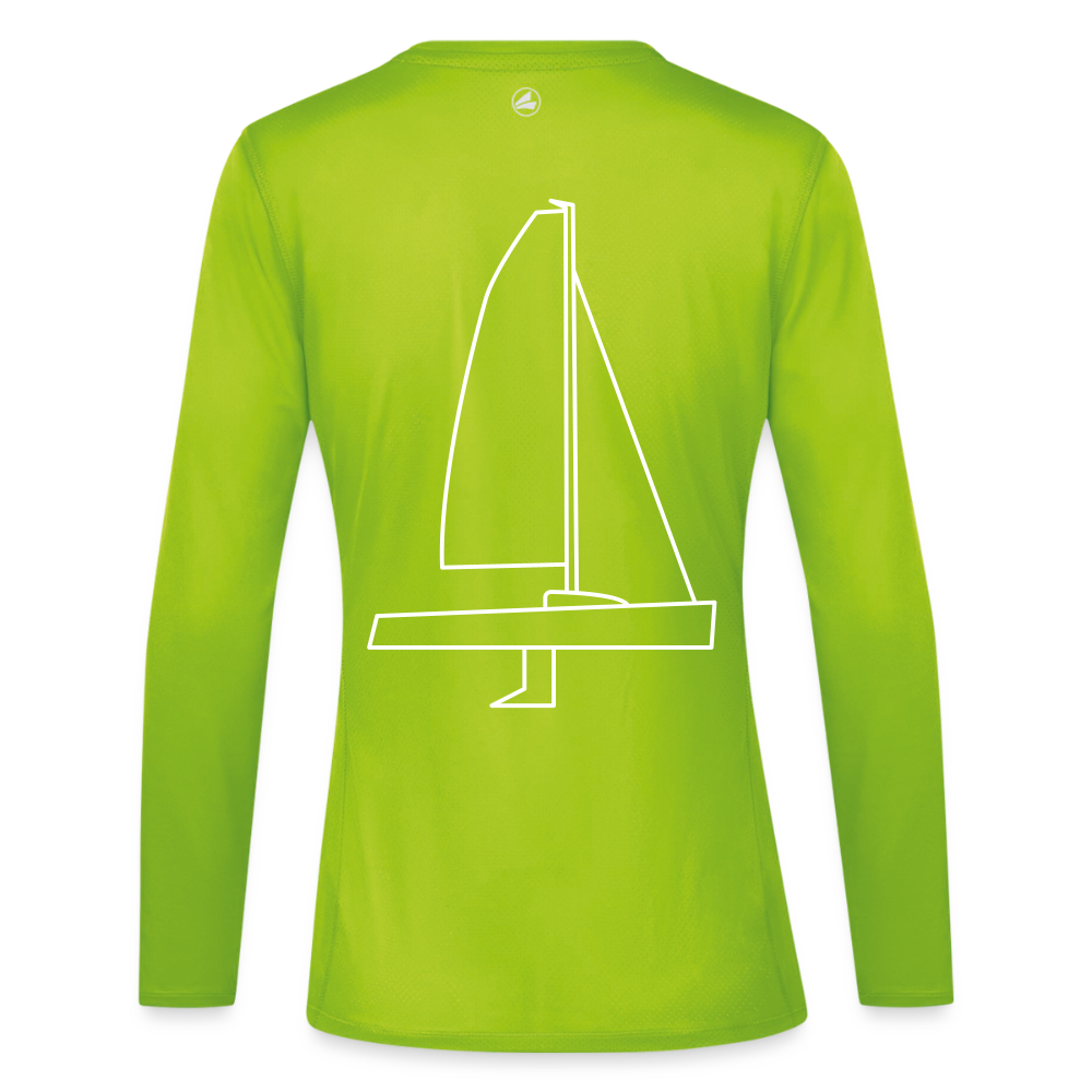 J70 - Techline LongSleeve Backbeat (w) - Neongrün
