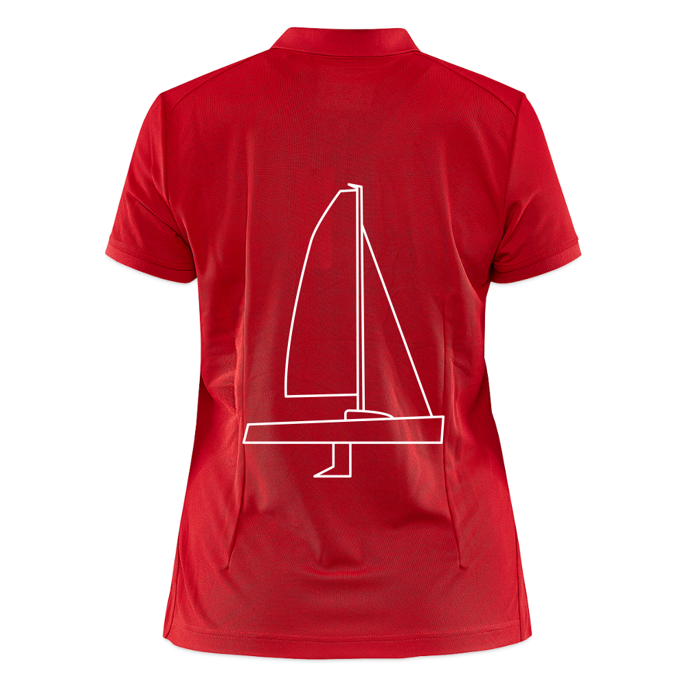 J70 - CrewPolo Backbeat (w) - Rot