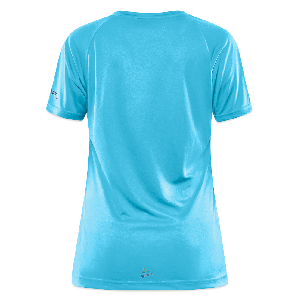 J70 - Techline Tee Frontmark (w) - Hawaiiblau