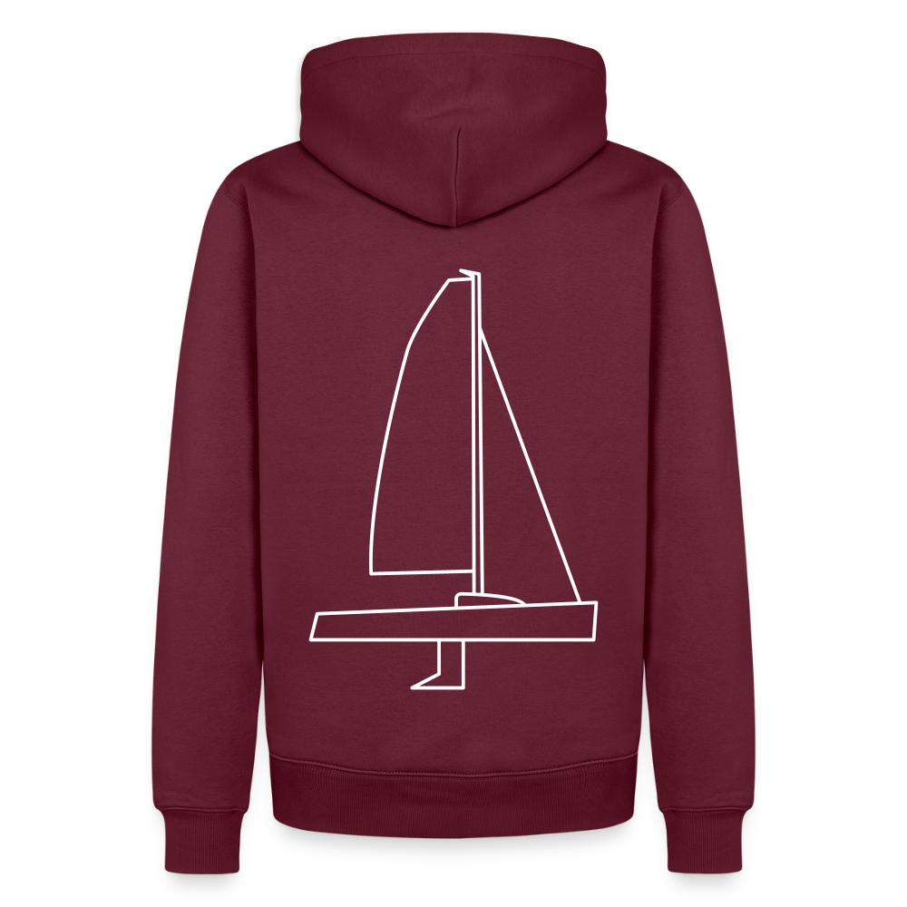 J70 - Deckhood Backbeat (m) - Burgunderrot