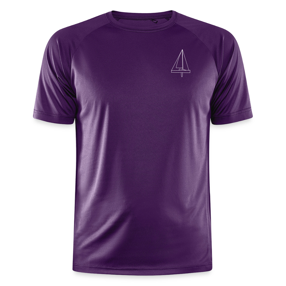 R-Boot - Techline Tee Frontmark (m) - Lila