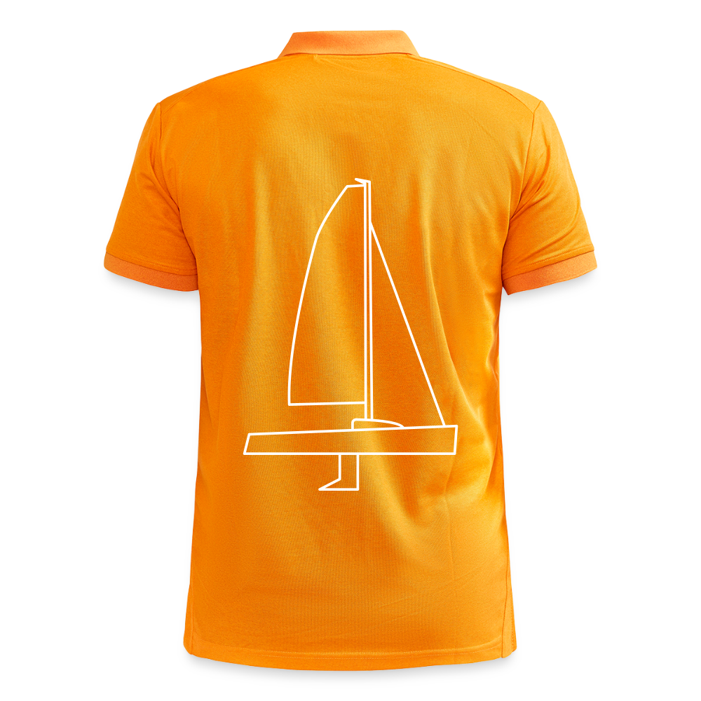 J70 - CrewPolo Backbeat (m) - Hellorange meliert