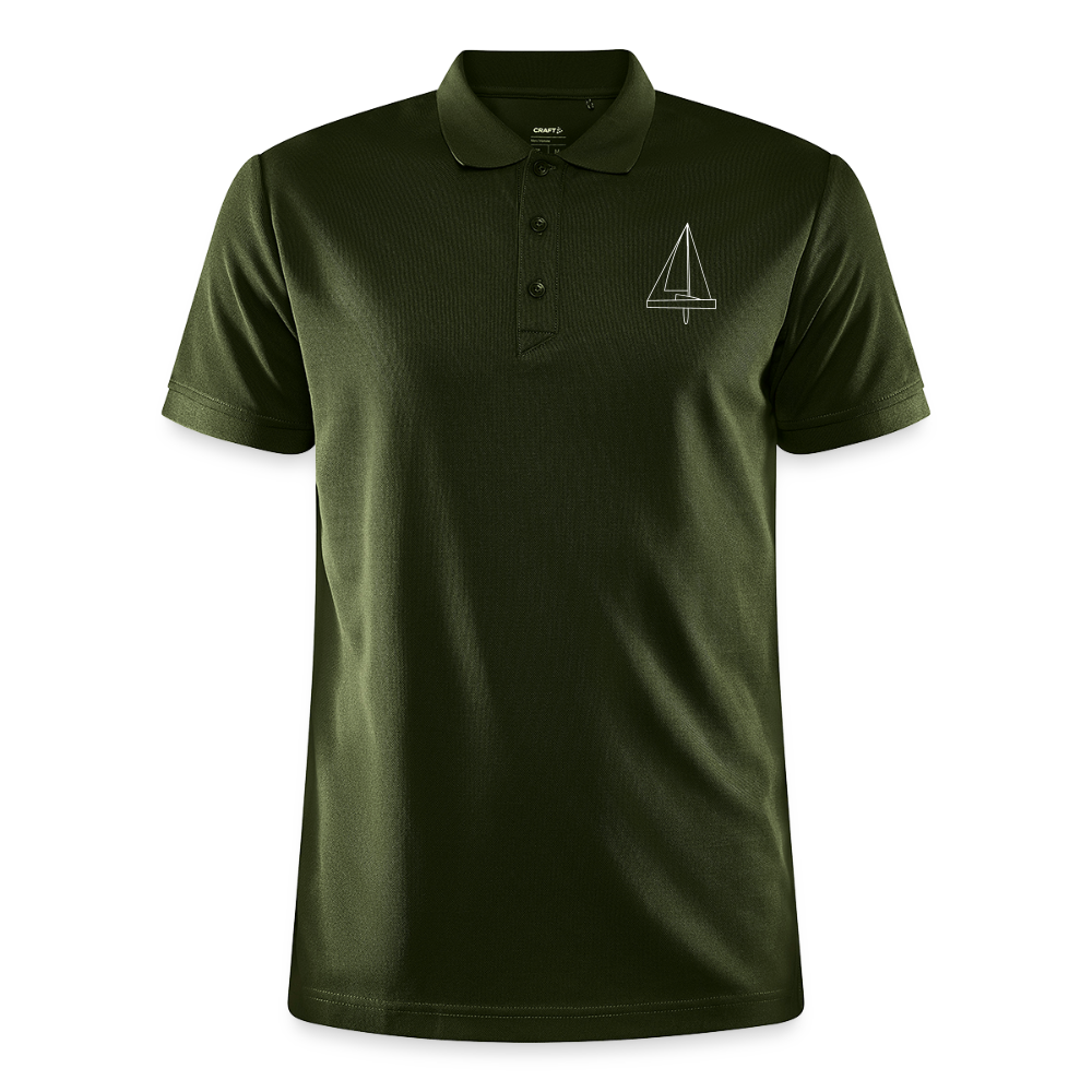 R-Boot - CrewPolo Frontmark (m) - Moosgrün