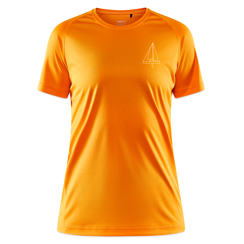 R-Boot - Techline Tee Frontmark (w) - Hellorange