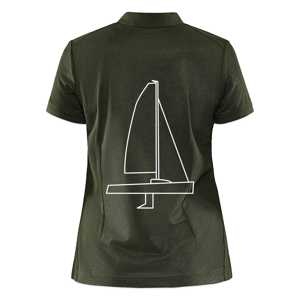 J70 - CrewPolo Backbeat (w) - Khaki Grün