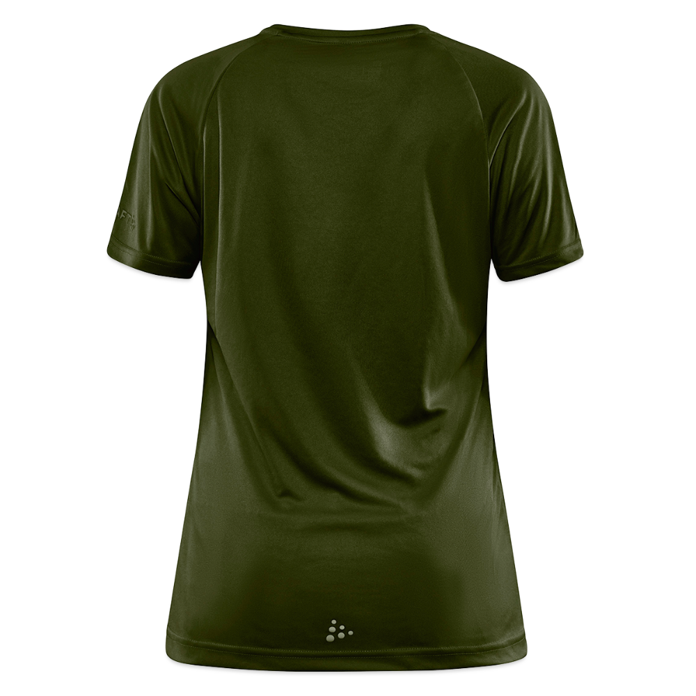 J70 - Techline Tee Frontmark (w) - Moosgrün