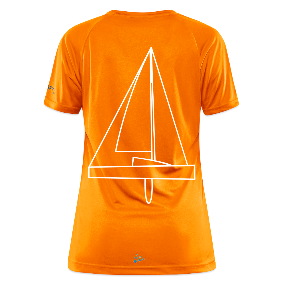 R-Boot - Techline Tee Backbeat (w) - Hellorange