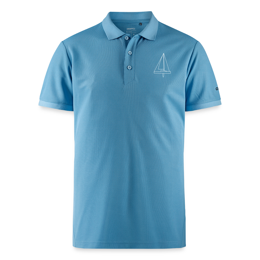 R-Boot - CrewPolo Frontmark (m) - Saphirblau