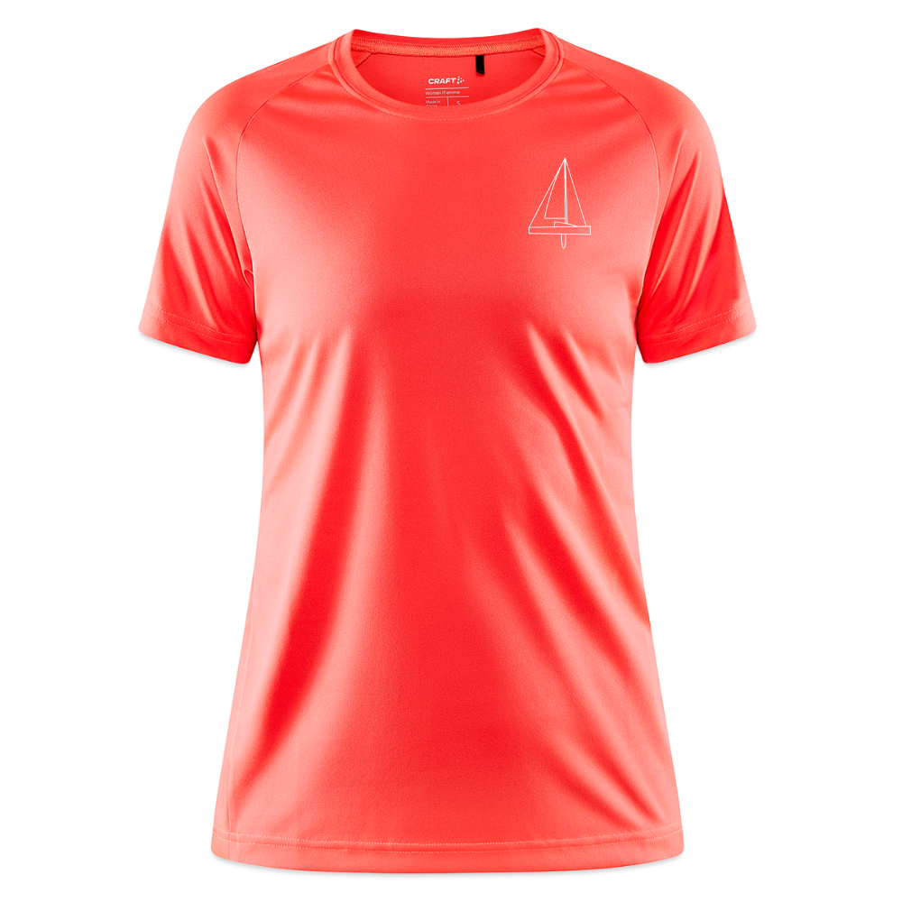 R-Boot - Techline Tee Frontmark (w) - Koralle