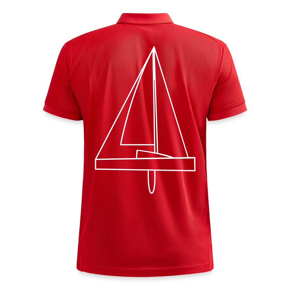 R-Boot - CrewPolo Backbeat (m) - Rot