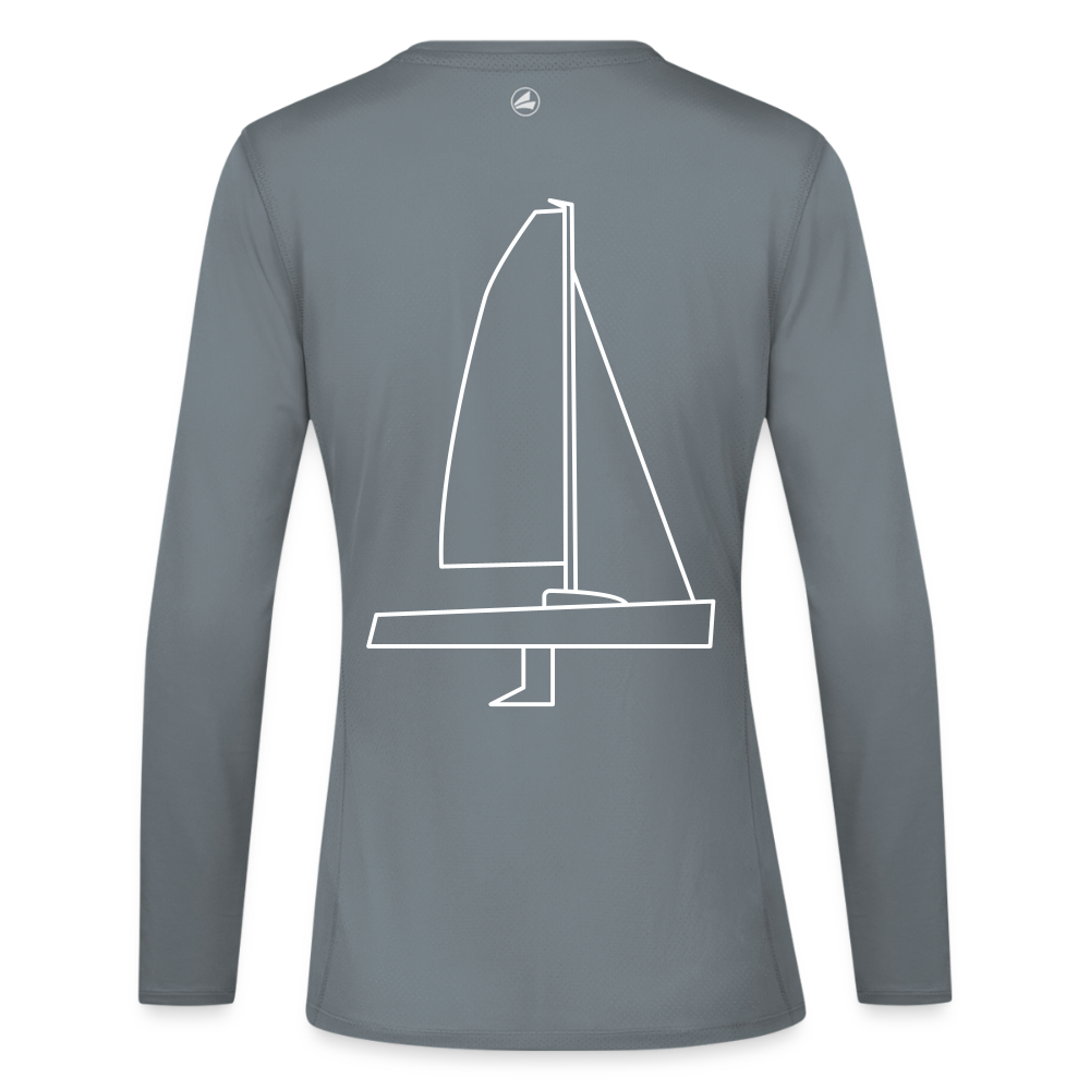 J70 - Techline LongSleeve Backbeat (w) - Grau