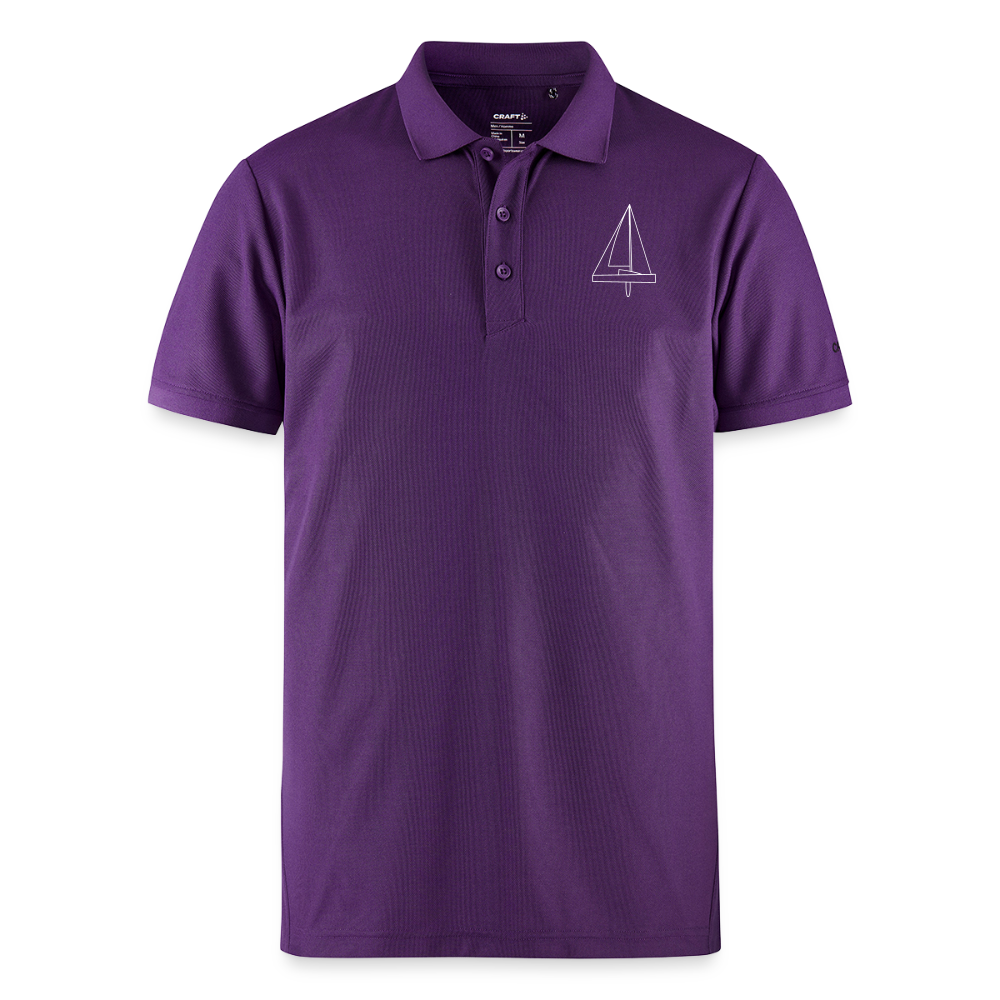 R-Boot - CrewPolo Frontmark (m) - Lila