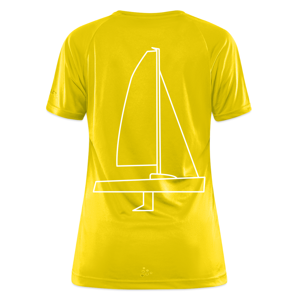 J70 - Techline Tee Backbeat (w) - Gelb