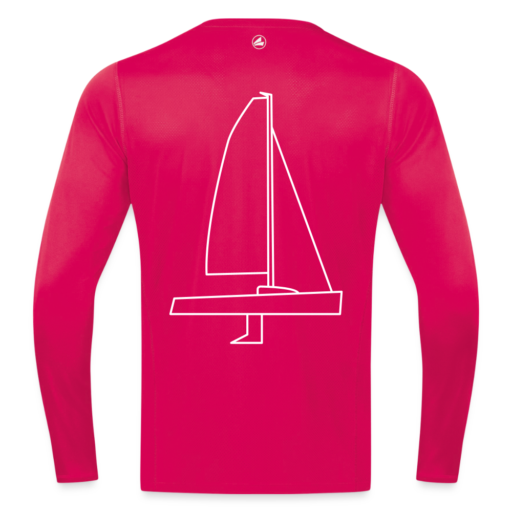 J70 - Techline LongSleeve Backbeat (m) - dunkles Pink