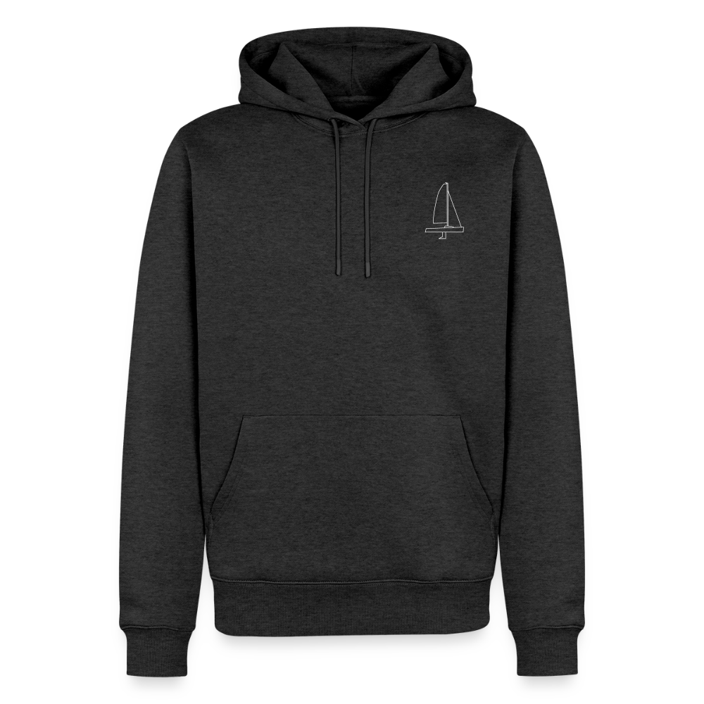 J70 - Deckhood Frontmark (m) - Anthrazit meliert