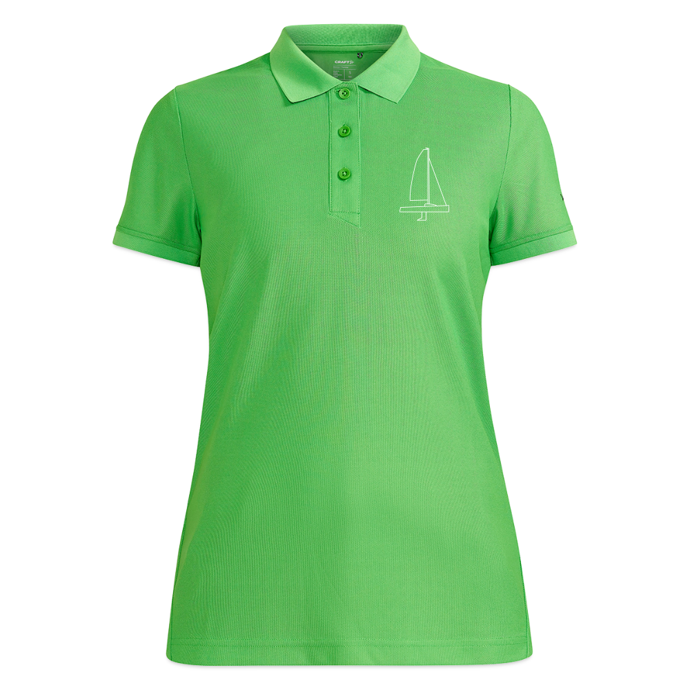 J70 - CrewPolo Frontmark (w) - Grün