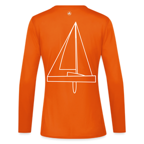 R-Boot - Techline LongSleeve Backbeat (w) - Neonorange