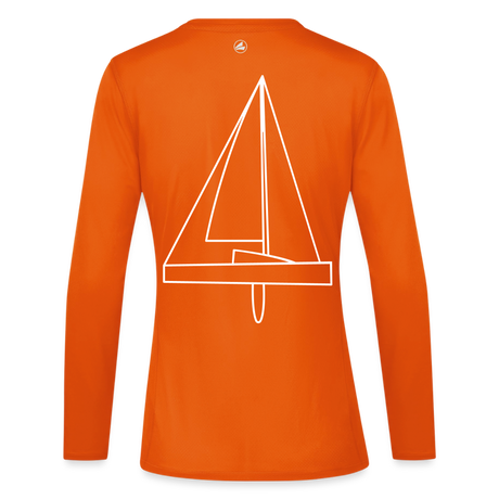 R-Boot - Techline LongSleeve Backbeat (w) - Neonorange
