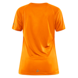 J70 - Techline Tee Frontmark (w) - Hellorange