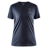 J70 - Techline Tee Frontmark (w) - Asphalt