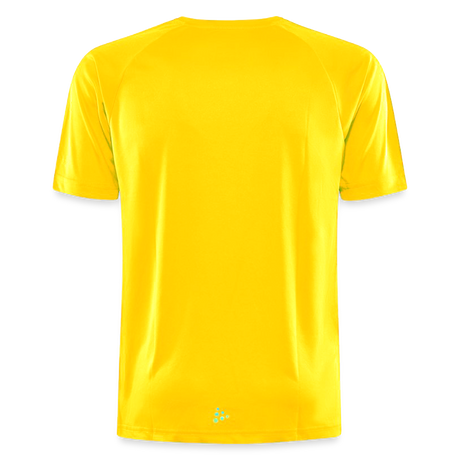 J70 - Techline Tee Frontmark (m) - Gelb