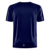 J70 - Techline Tee Frontmark (m) - Dunkelnavy