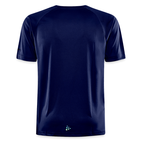 J70 - Techline Tee Frontmark (m) - Dunkelnavy