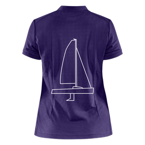 J70 - CrewPolo Backbeat (w) - Lila