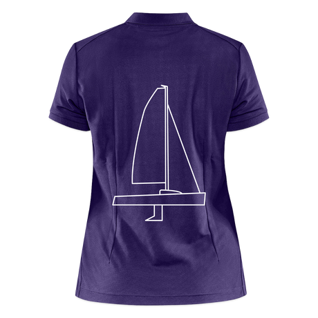 J70 - CrewPolo Backbeat (w) - Lila
