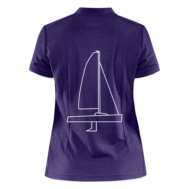 J70 - CrewPolo Backbeat (w) - Lila