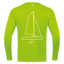 J70 - Techline LongSleeve Backbeat (m) - Neongrün
