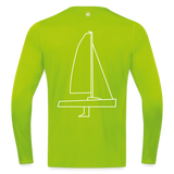 J70 - Techline LongSleeve Backbeat (m) - Neongrün
