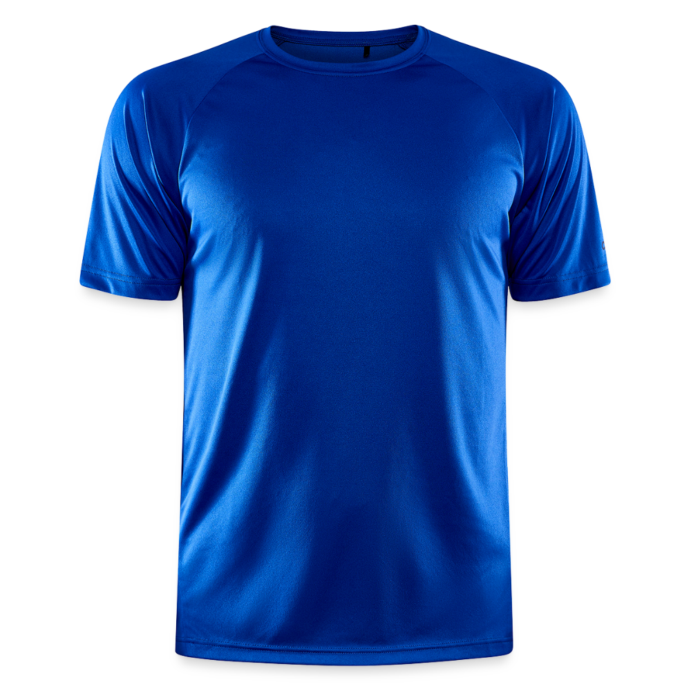J70 - Techline Tee Backbeat (m) - Royalblau
